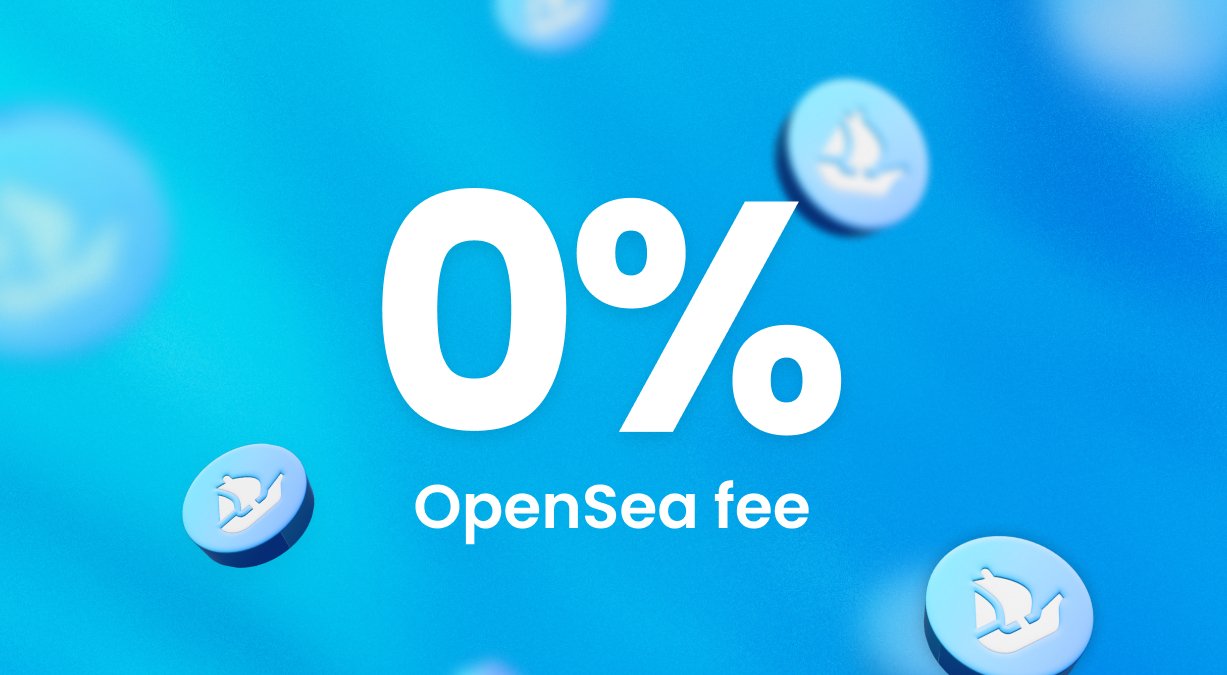 Opensea – 0% poplatky